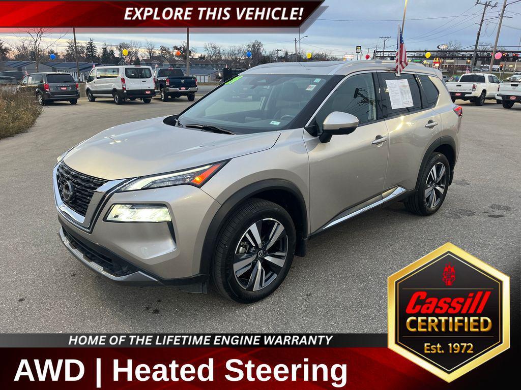 used 2023 Nissan Rogue car, priced at $27,173