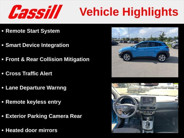 used 2022 Hyundai Kona car, priced at $20,991
