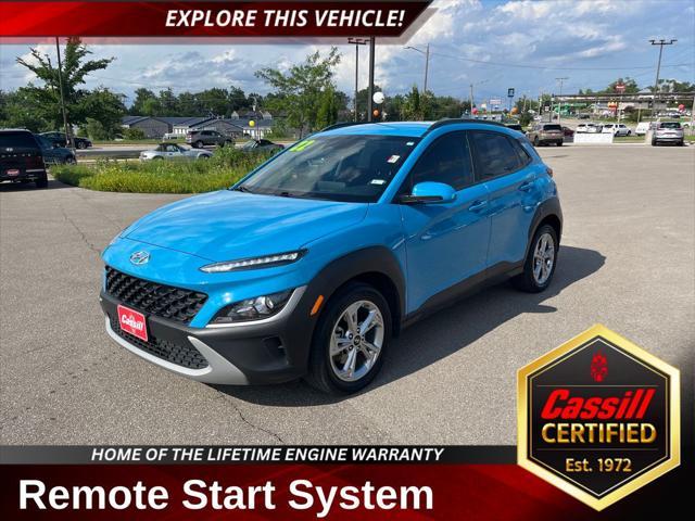 used 2022 Hyundai Kona car, priced at $20,991