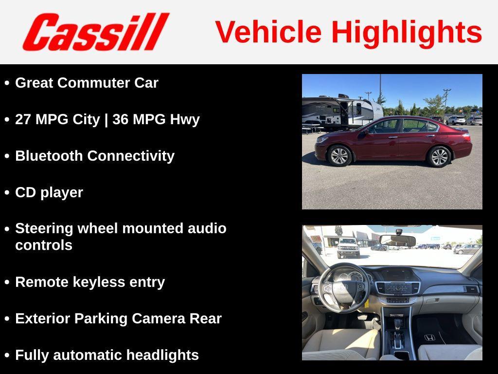 used 2014 Honda Accord car, priced at $11,738