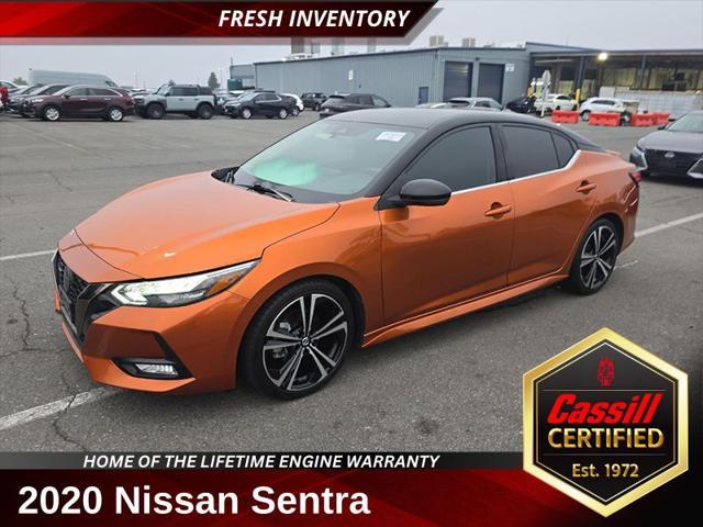 used 2020 Nissan Sentra car, priced at $14,971