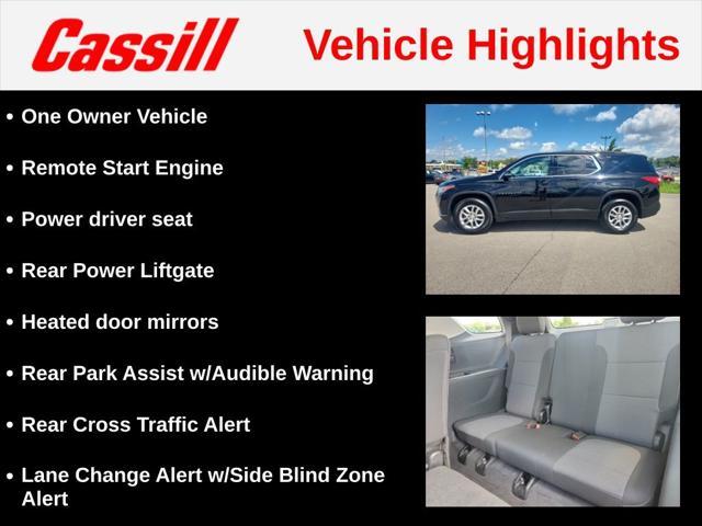 used 2020 Chevrolet Traverse car, priced at $17,672