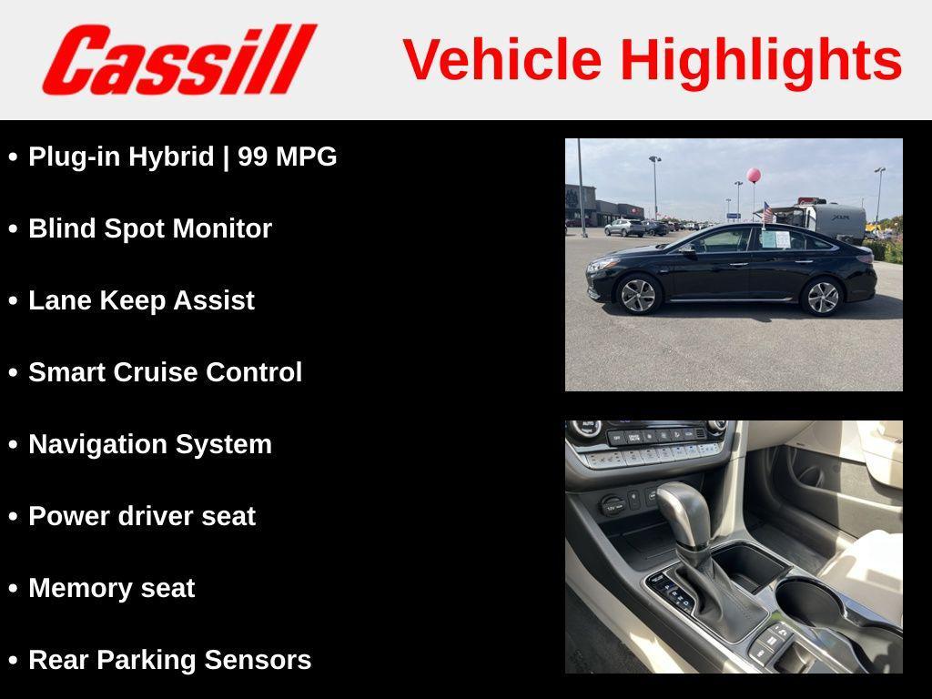used 2019 Hyundai Sonata Plug-In Hybrid car, priced at $17,122