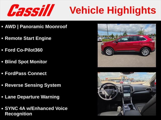 used 2021 Ford Edge car, priced at $27,991