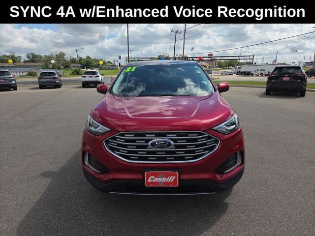 used 2021 Ford Edge car, priced at $27,991