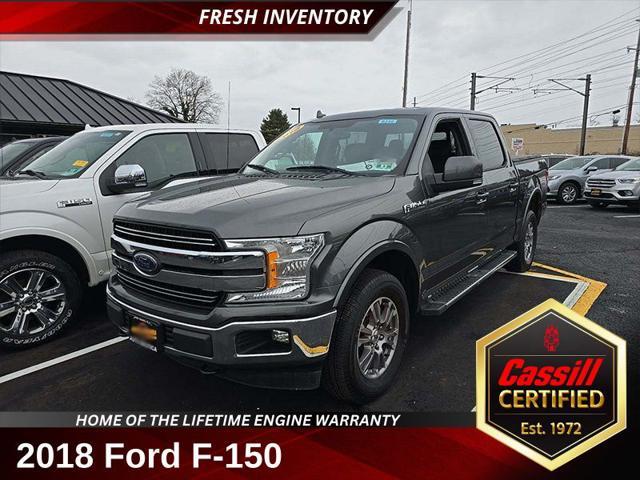 used 2018 Ford F-150 car, priced at $32,220