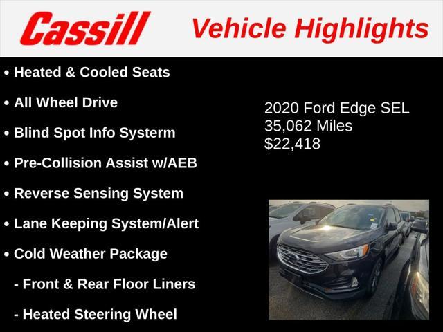 used 2020 Ford Edge car, priced at $22,418