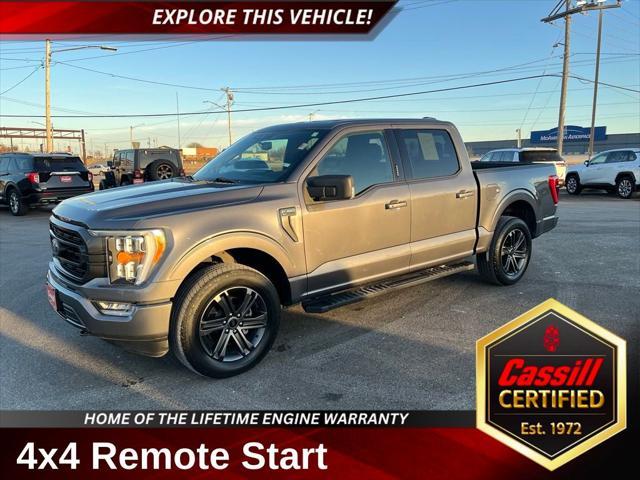 used 2021 Ford F-150 car, priced at $35,700