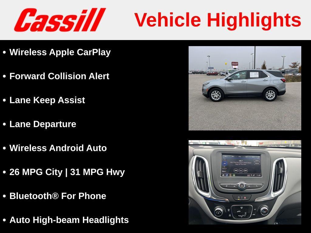 used 2023 Chevrolet Equinox car, priced at $20,627