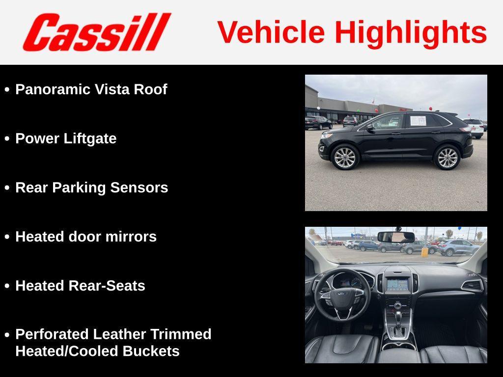 used 2017 Ford Edge car, priced at $14,967