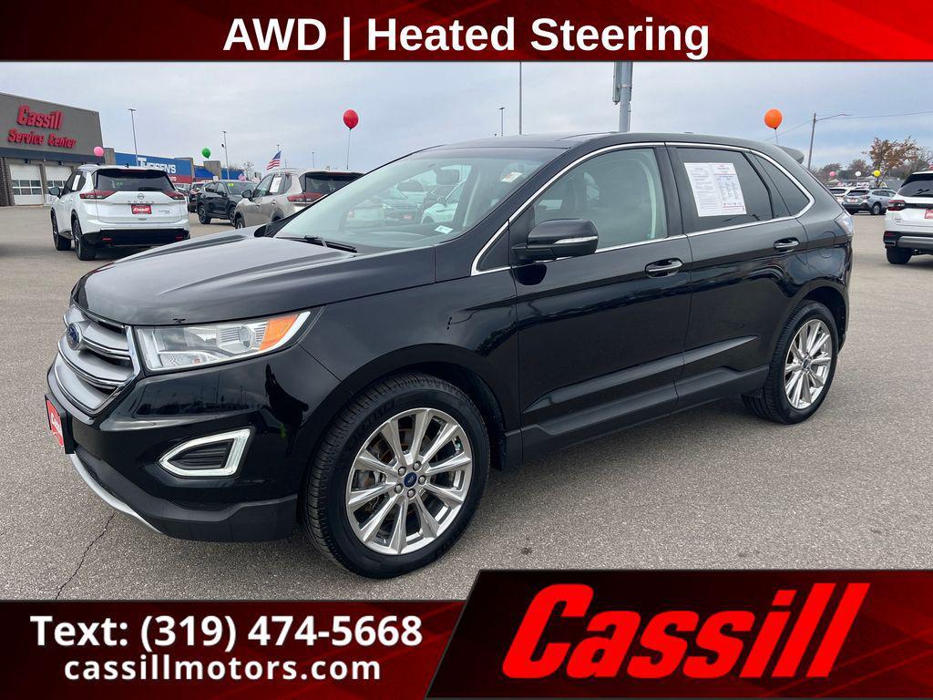 used 2017 Ford Edge car, priced at $14,967