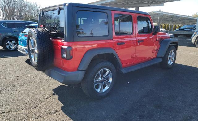 used 2021 Jeep Wrangler Unlimited car, priced at $27,751