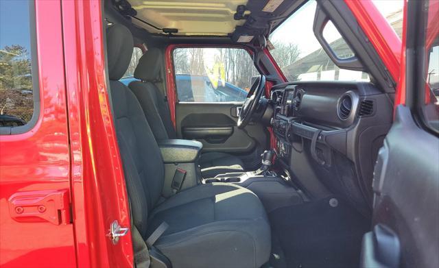 used 2021 Jeep Wrangler Unlimited car, priced at $27,751