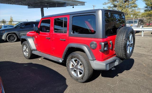 used 2021 Jeep Wrangler Unlimited car, priced at $27,751
