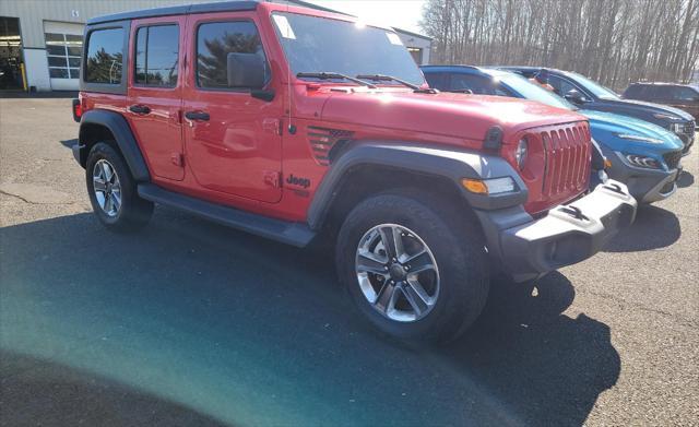 used 2021 Jeep Wrangler Unlimited car, priced at $27,751