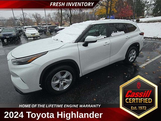 used 2024 Toyota Highlander car, priced at $39,973