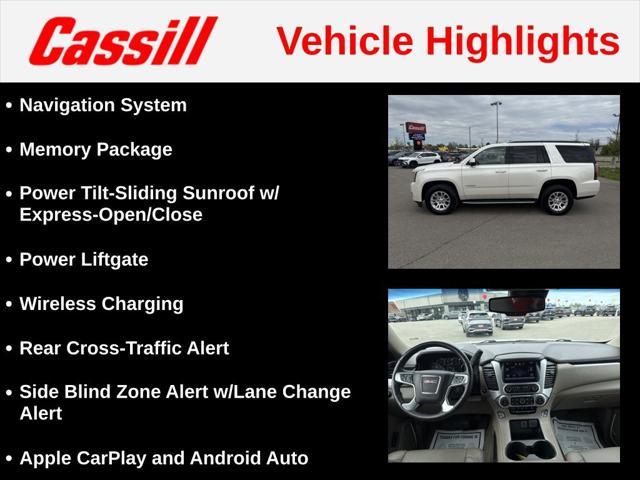 used 2015 GMC Yukon car, priced at $14,461