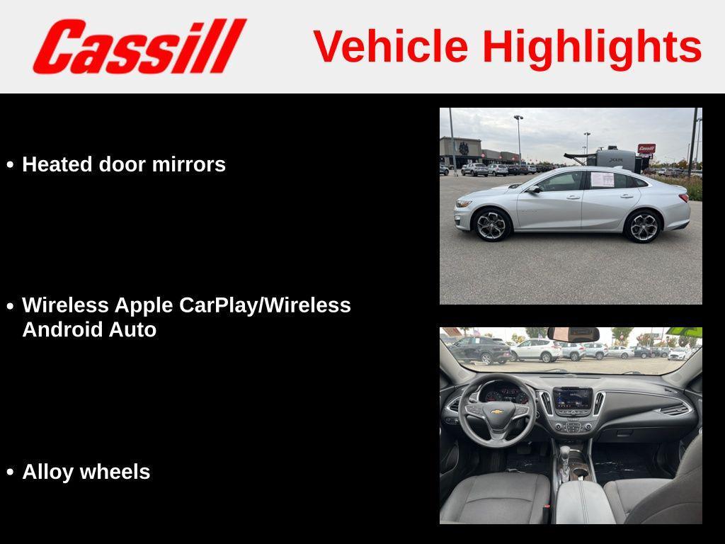 used 2021 Chevrolet Malibu car, priced at $15,071