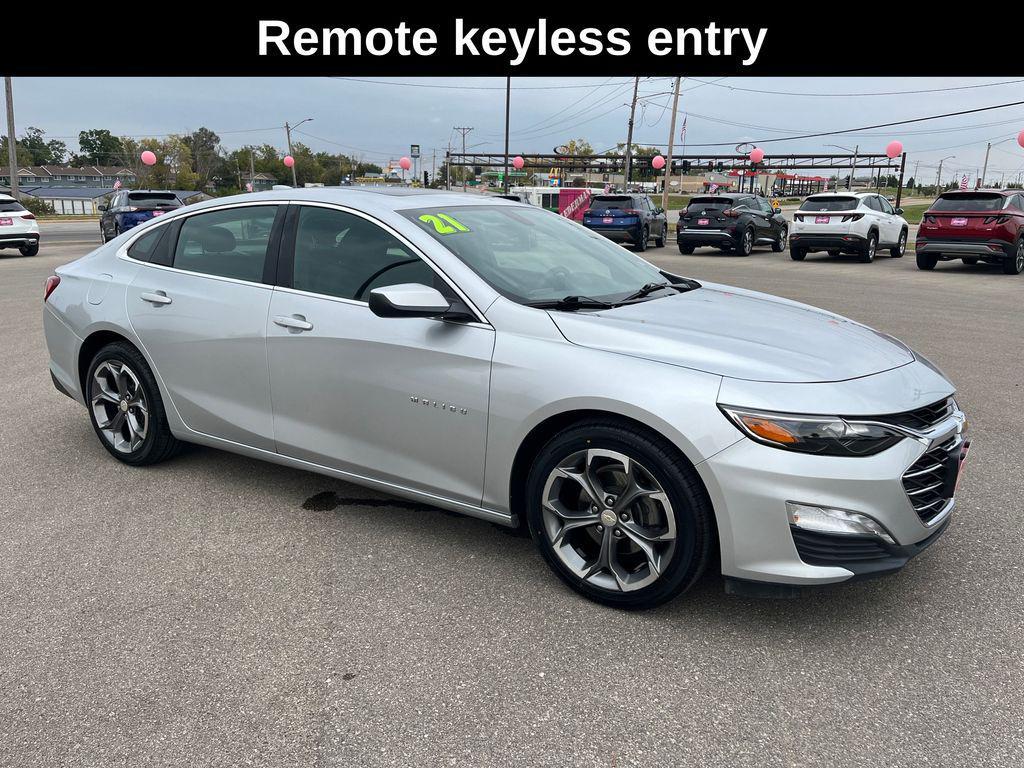 used 2021 Chevrolet Malibu car, priced at $15,071