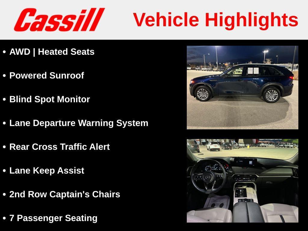 used 2024 Mazda CX-90 car, priced at $28,537