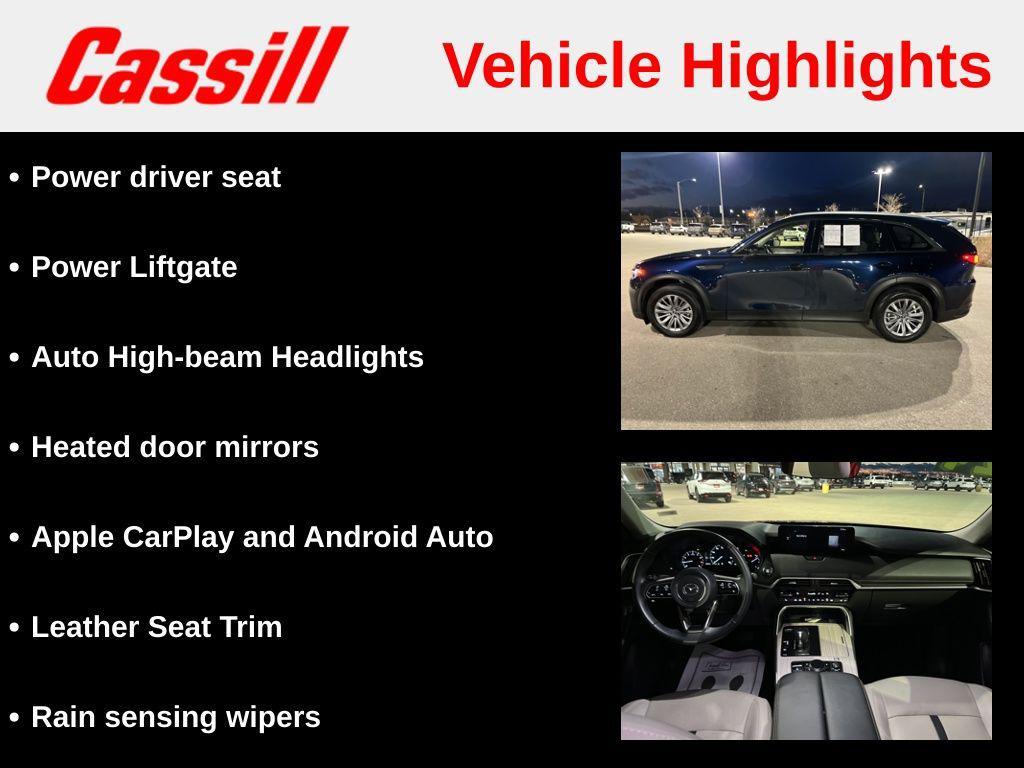 used 2024 Mazda CX-90 car, priced at $28,537