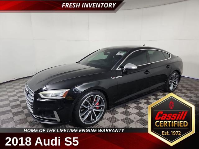 used 2018 Audi S5 car, priced at $32,370