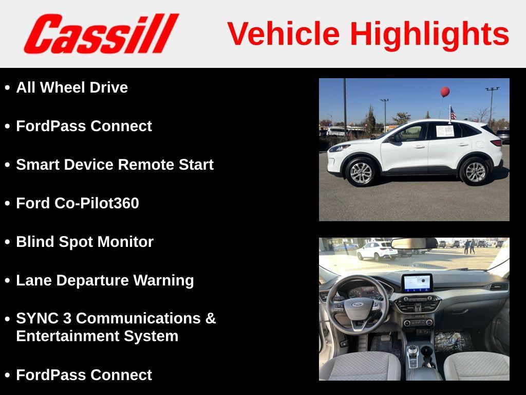 used 2022 Ford Escape car, priced at $19,244