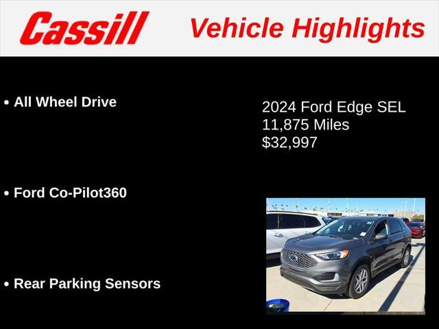 used 2024 Ford Edge car, priced at $32,997