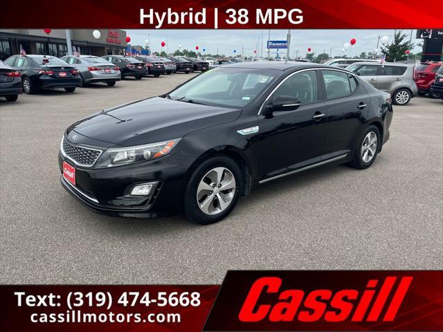 used 2015 Kia Optima Hybrid car, priced at $9,997