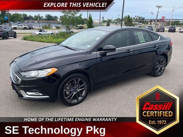 used 2018 Ford Fusion car, priced at $13,931