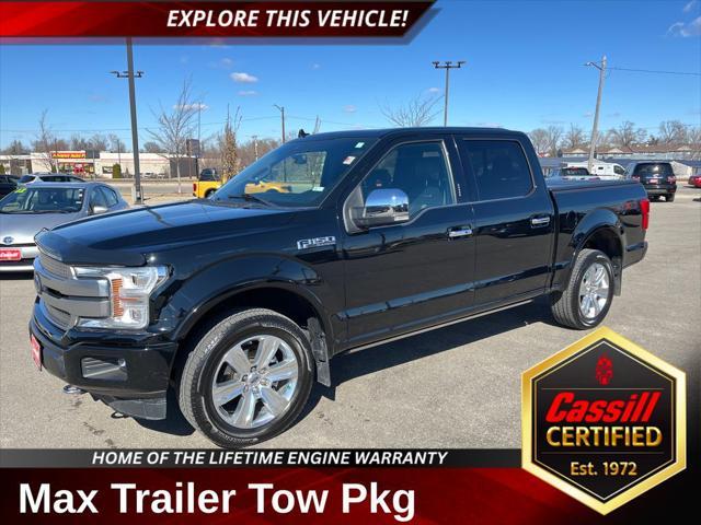 used 2018 Ford F-150 car, priced at $34,917