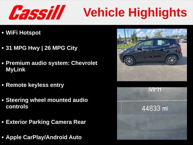 used 2019 Chevrolet Trax car, priced at $14,871