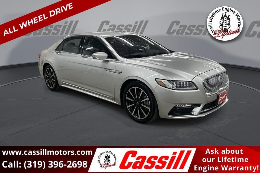used 2017 Lincoln Continental car, priced at $24,981