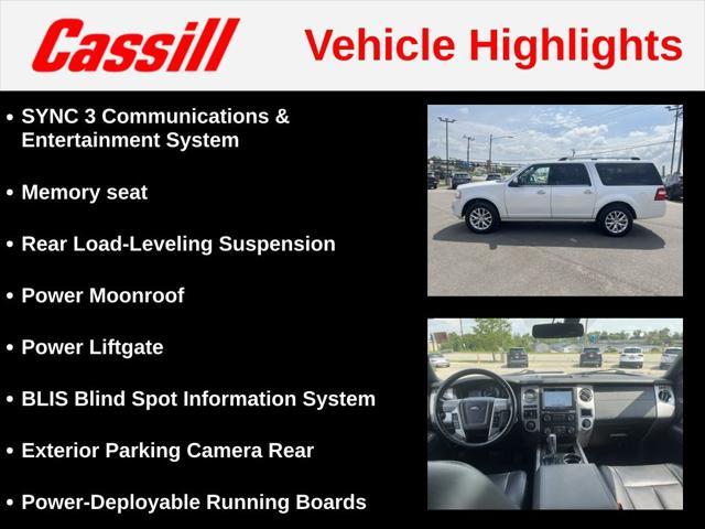 used 2017 Ford Expedition EL car, priced at $15,997