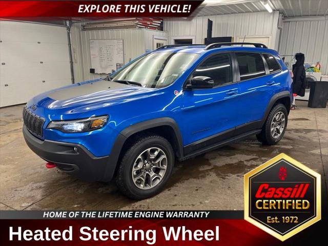 used 2022 Jeep Cherokee car, priced at $24,491