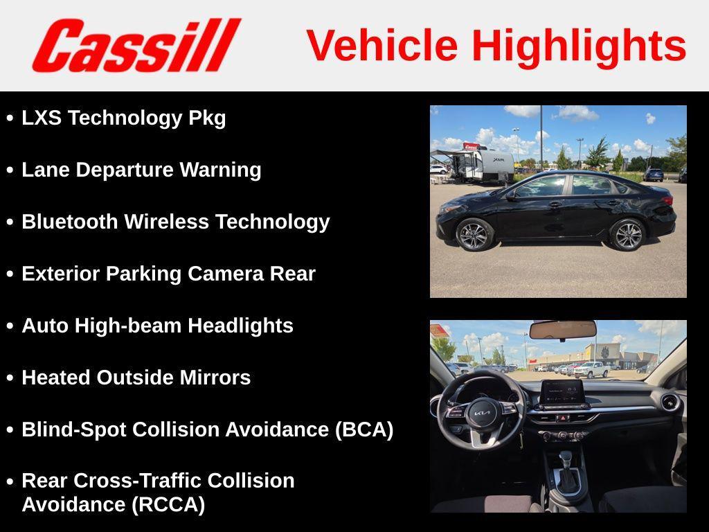 used 2023 Kia Forte car, priced at $16,569