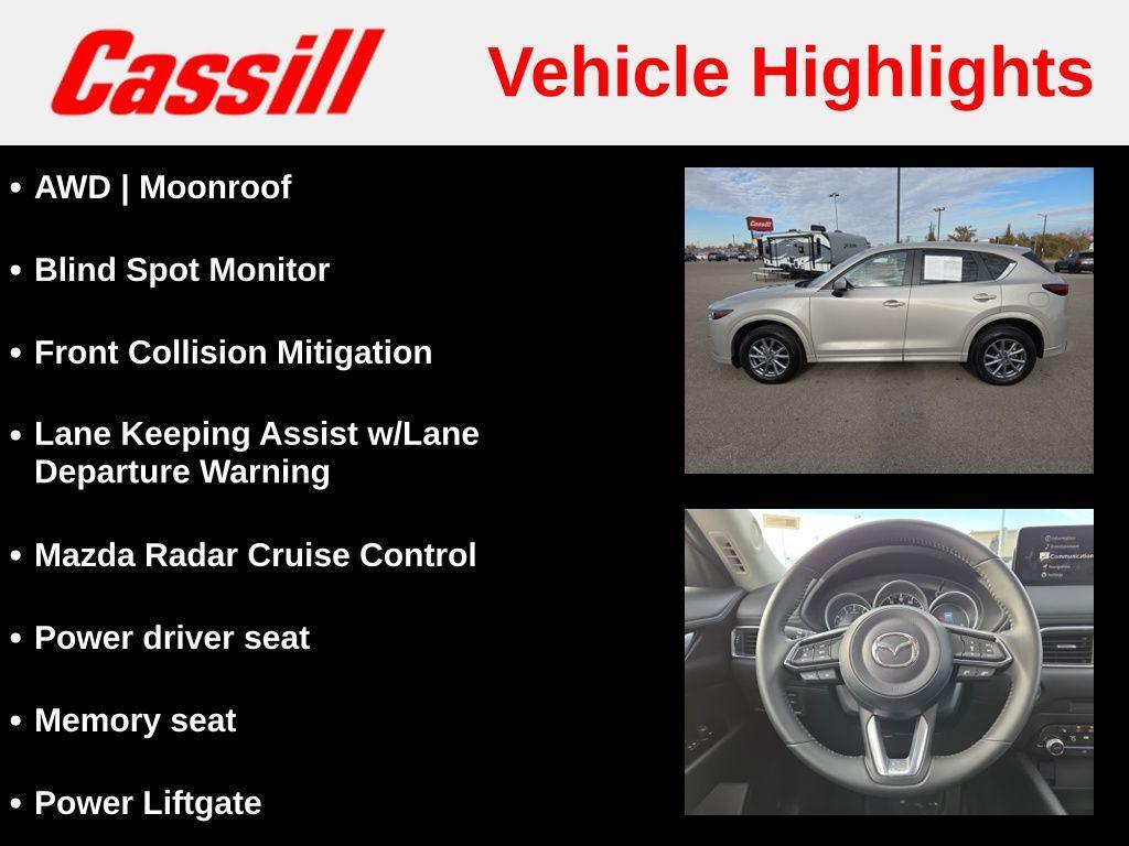 used 2025 Mazda CX-5 car, priced at $28,299