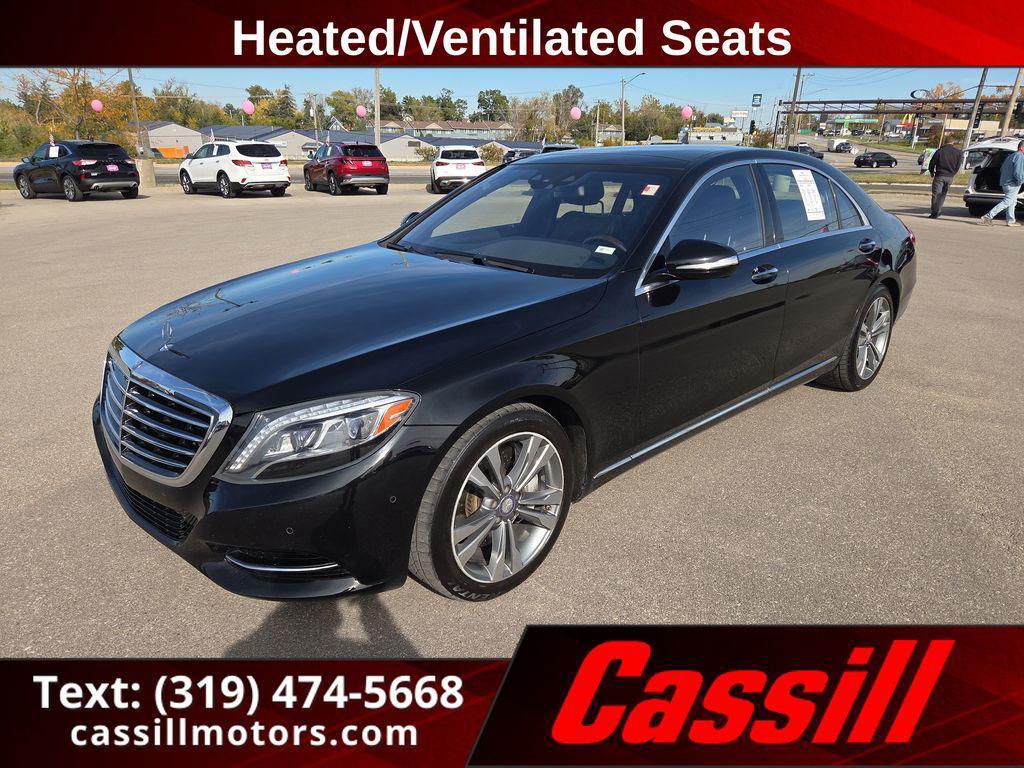 used 2014 Mercedes-Benz S-Class car, priced at $17,588