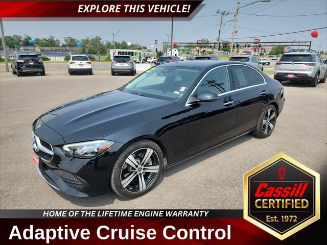 used 2022 Mercedes-Benz C-Class car, priced at $34,669