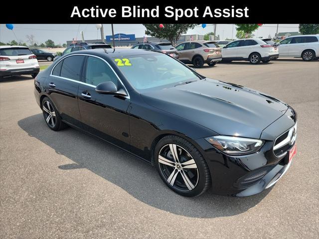 used 2022 Mercedes-Benz C-Class car, priced at $34,669
