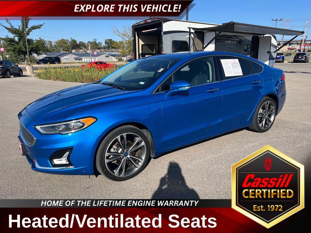 used 2020 Ford Fusion car, priced at $15,339
