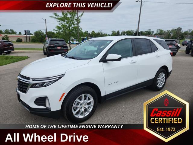 used 2022 Chevrolet Equinox car, priced at $22,641