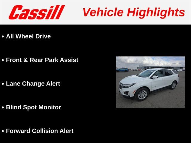 used 2022 Chevrolet Equinox car, priced at $24,445