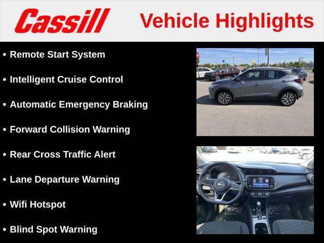 used 2024 Nissan Kicks car, priced at $18,769