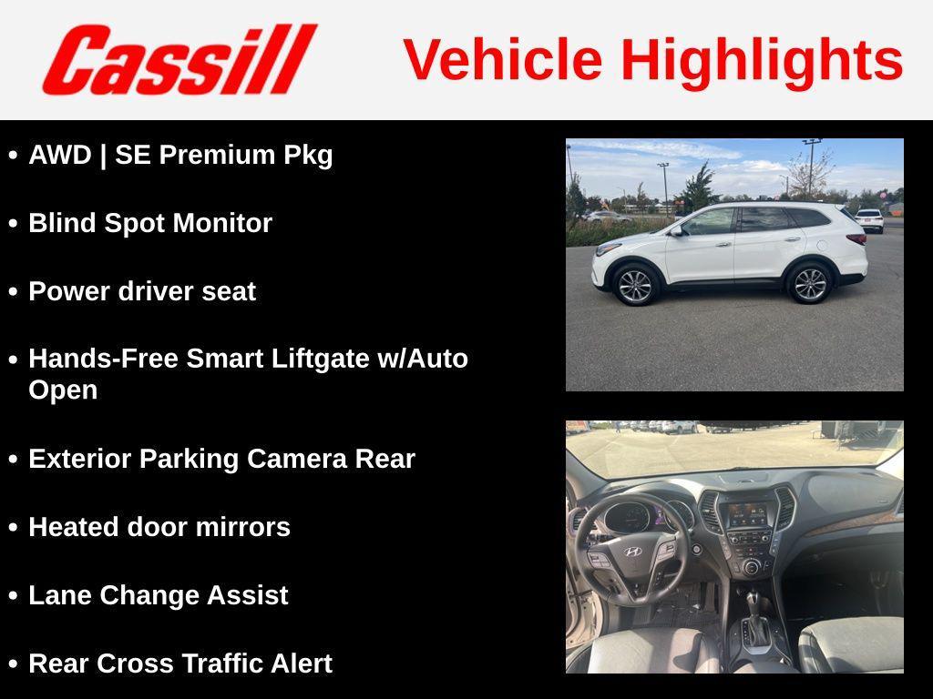 used 2018 Hyundai Santa Fe car, priced at $12,617