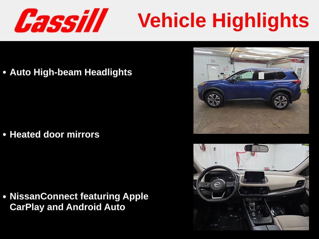 used 2021 Nissan Rogue car, priced at $19,647