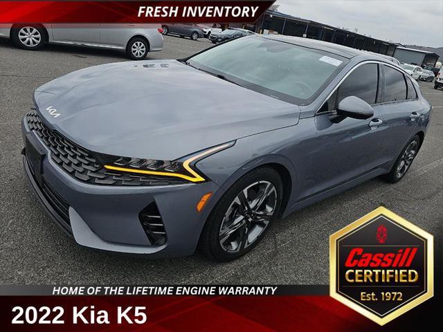used 2022 Kia K5 car, priced at $21,320