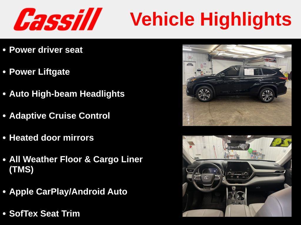 used 2024 Toyota Highlander car, priced at $39,971