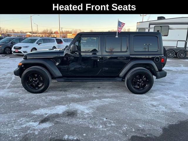 used 2021 Jeep Wrangler Unlimited car, priced at $28,269