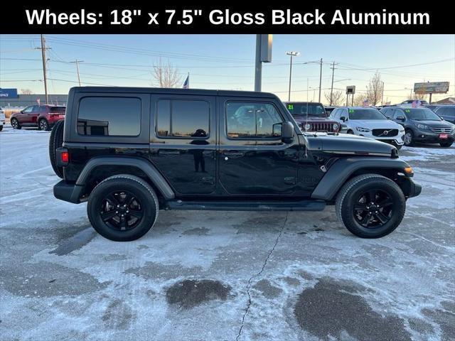 used 2021 Jeep Wrangler Unlimited car, priced at $28,269